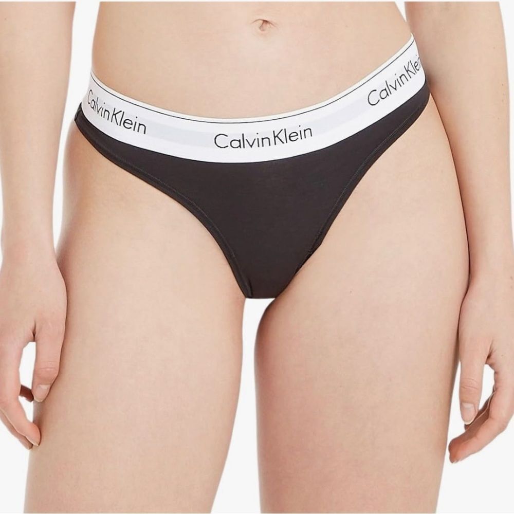 NWT Calvin Klein Thong - Black - Size X-Large